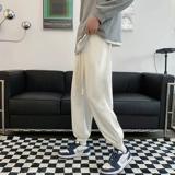 Летние спортивные трендовые штаны, повседневные брюки, большой размер, оверсайз