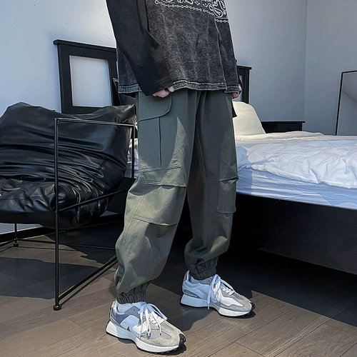 Летние штаны для отдыха, свободный крой, оверсайз, большой размер