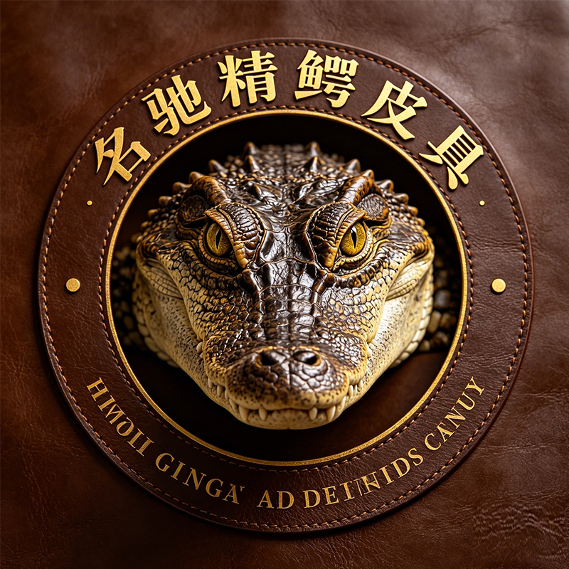 名驰精鳄皮具的LOGO