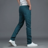 Мужские эластичные утепленные трендовые осенние штаны, коллекция 2023, в корейском стиле