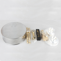 Mandala Plate Dharma Instrument Water and Land Dharma Assembly Plate Talisman Ruler Vajra Pestle Sun and Moon Pestle Rice Bowl Water Purification Bottle