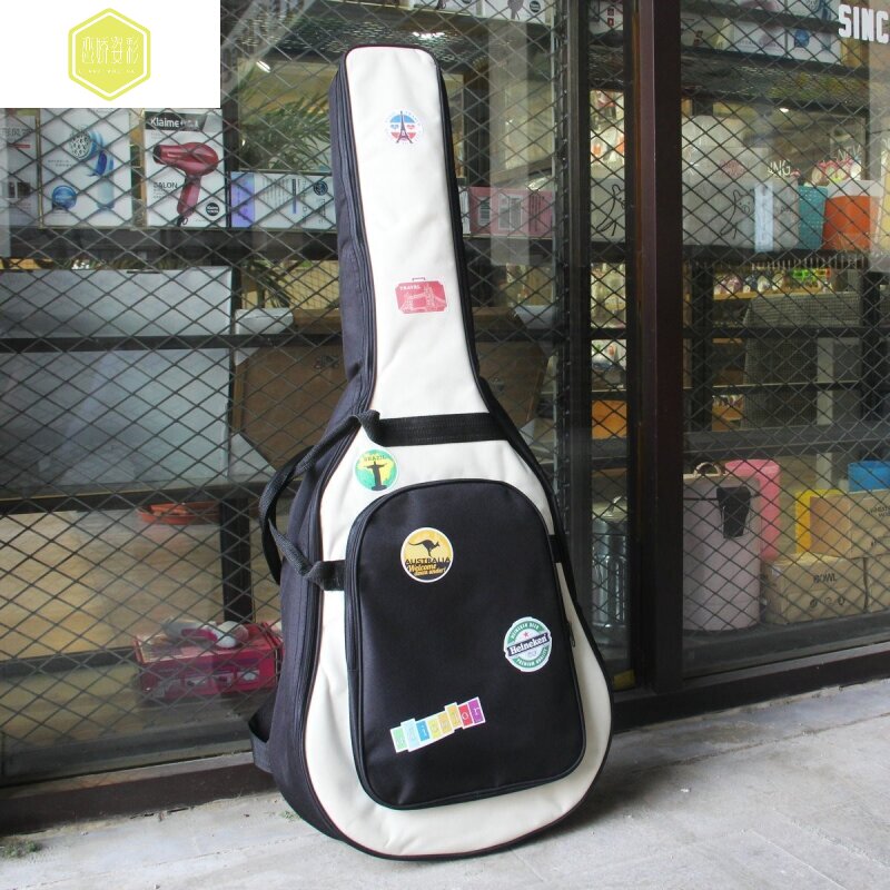 Guitar Shoulder Bag Individuality 38 Inch Tide Bag Girl's General Thickening Student With Gcotton 40 Inch Cute Sleeve 41 Ballad