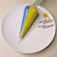 Два -колор темно -синий+желтый 100G