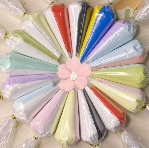 Двухцветный кремовый чехол для телефона, заколка для волос, упаковка, градиент, 100G