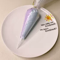 Двойной светло -фиолетовый+светло -голубой 100 г