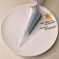 Два -колор белый+светло -голубой 100 г