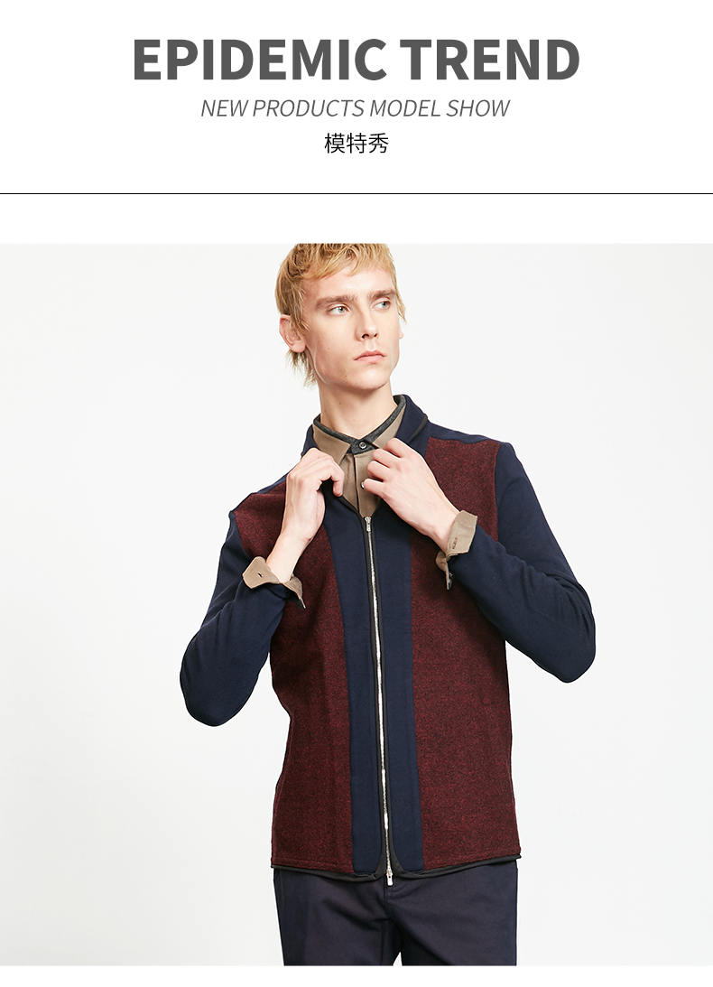 Thời trang nam theo xu hướng giản dị - Hàng dệt kim áo ấm mùa đông nam