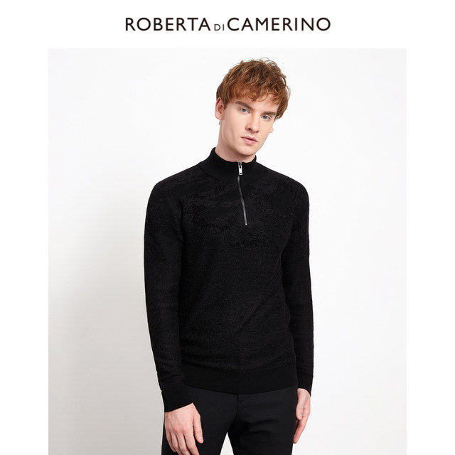 Nobeda ເຄື່ອງນຸ່ງຜູ້ຊາຍລະດັບສູງ 2022 ພາກຮຽນ spring ແລະດູໃບໄມ້ລົ່ນໃຫມ່ Cardigan Sweater ຄົນອັບເດດ: ຜູ້ຊາຍຄົນອັບເດດ: Casual Knitwear Versatile Stand-up Collar Sweater