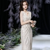 Вечернее платье, элитная юбка, французский стиль, изысканный стиль