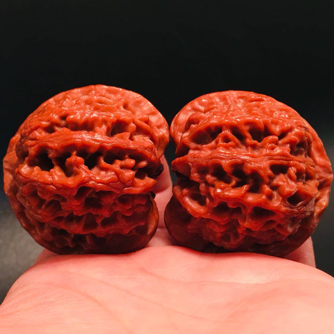 Wen play walnut handle pieces new live four-building official hat