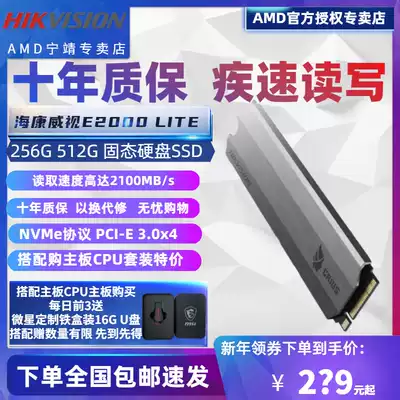 Hikvision E2000 LITE 256G 512G Solid State Drive SSD M 2 Interface NVMe Protocol PCI-E 3 0 Desktop Laptop Notebook