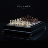Большие шахматы, элитная стратегическая игра из натурального дерева для взрослых