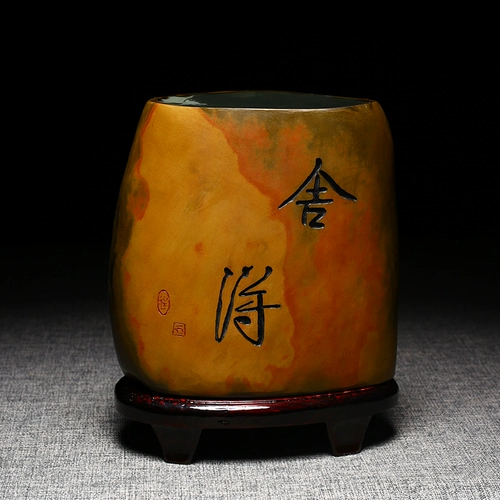 Национальное нереалитаж/бутик 龙 Лонгвей Маунтин натуральная сирота Голдпин Оригинальный камень Семена ручной работы