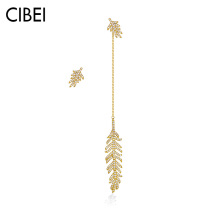 Feather earrings earrings earrings ear clips without earrings