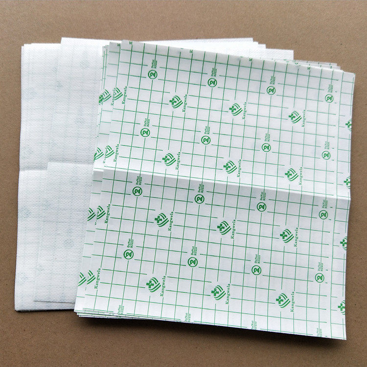 Kangwela self-adhesive cloth block Water Spurs unwoven Breathable Plasters Apt sheet Wound Acupoints Sticker 20 * 22CM