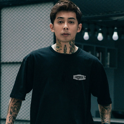 Хлопковая футболка с коротким рукавом для отдыха, базовая парная одежда для школьников для влюбленных, оверсайз, короткий рукав