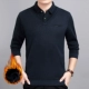 Mùa thu và mùa đông áo len mới trung niên nam giả hai bộ màu đỏ của năm để tham gia vào áo cưới của cha