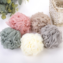 Bath ball bathing ball 60g large number not easy to loose with soft adults personal cleaning bath towels bath deity bathrobe