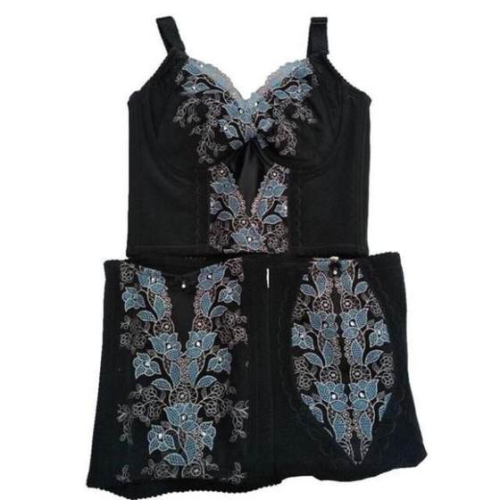 New Fan Yi Man Jade Butterfly Body Manager Starlight Mold Genuine Shapewear Three-piece Set for Women Summer