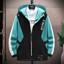 Workwear coat men and Korean Edition Jacket 2022 new spring and autumn junior high school students clothes