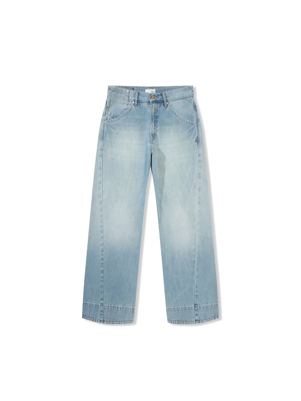Aftertaste “Drop 12” Japanese Imported Bamboo Texture 3D Cut Haze Blue Lej Jeans Aftertaste “Drop 12” Japanese Imported Bamboo Texture 3D Cut Haze Blue Lej Jeans