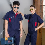 Летний тонкий износостойкий комбинезон подходит для мужчин и женщин, короткий рукав, делается под заказ