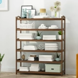 Полка для обуви для дома, красивая стойка для хранения на дверце обувного шкафа, экономичная многослойная бамбуковая пыленепроницаемая простая полка для обуви