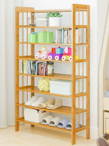 Небольшая полка для обуви, специальная цена, многослойная пыленепроницаемая, простая домашняя сборка, вход, экономичная дверь в общежитие, компактный шкаф для обуви