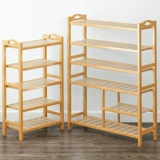 Полка для обуви, простая бытовая пыленепроницаемая, экономичная, компактная дверь общежития, шкаф для обуви, простая деревянная многослойная полка для хранения