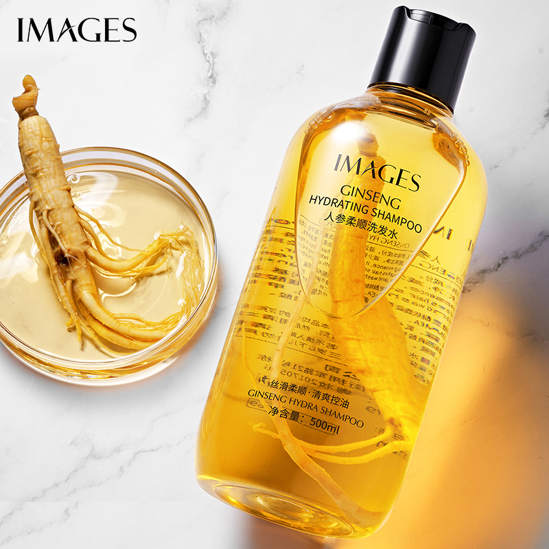 Ginseng Shampoo for cuttings Cuttings Control Oil Deep Nourishes Solid Hair Fluffy Shampoo Women Anti Hair Loss No Silicone Oil