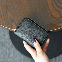 Litchi Pattern Black