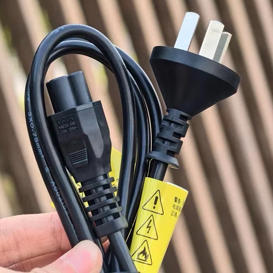 Dell Original Laptop Universal Three-Hole National Standard Plum Blossom Port Power Adapter Power Cable 1.8m Dell Original Laptop Universal Three-Hole National Standard Plum Blossom Port Power Adapter Power Cable 1.8m