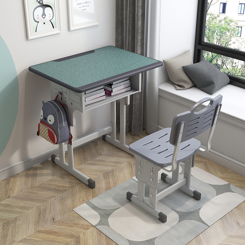 Children Home Desk Chair Training Desk School Lift Desk Elementary School Students Class Table And Chairs Suit Children Study Table