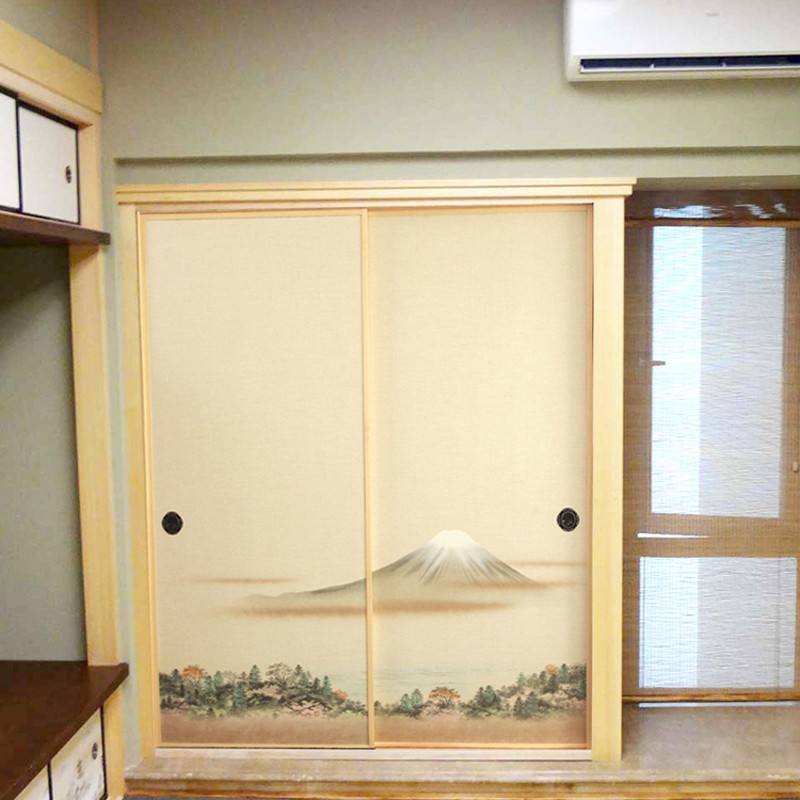 Japanese-style Fusima door wardrobe door sliding door sliding door partition shoji paper Fusima paper pattern Korean-style wardrobe door