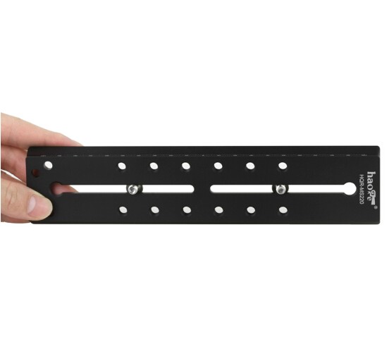 The new 220 extended quick release plate is compatible with Manfrotto 501pl 500ah 502 504 HD gimbal