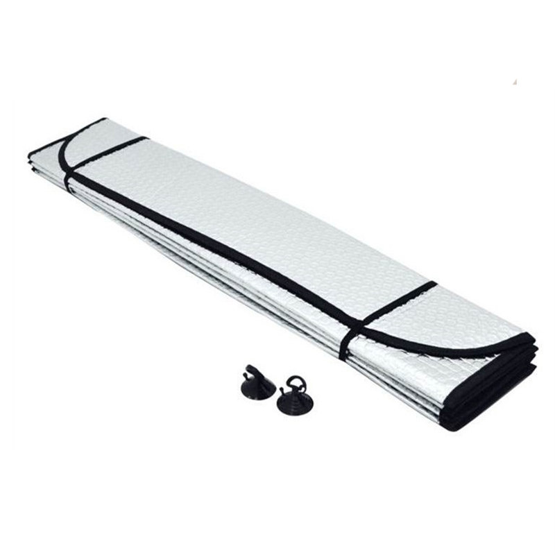 Car sunshade sunshade sunshade Summer heat insulation sunshade Front gear Aluminum foil thickened sunshade
