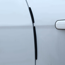 Car door anti-crash strip General car anti-scraping and anti-rub door edge protection adhesive silicone strip transparent invisible viscose type