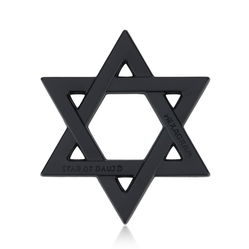 Personality Metal Solomon Six Mango Stars Car Tag Car Sticker Car Body Scratch-off Retrofit Tail Sign Side Labeller Geimark