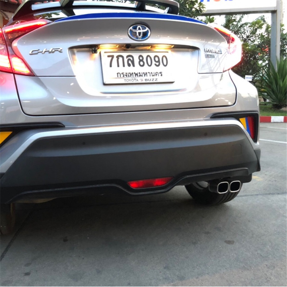 18-20 21 ToyotaCHR tailpipes Yazawa special exhaust pipe stainless steel exhaust hood retrofitted tailmouth decoration