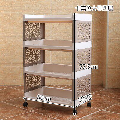 Shelf removable debris rack small shelf with wheel corner rack multi-layer bedroom space-saving living room to put things