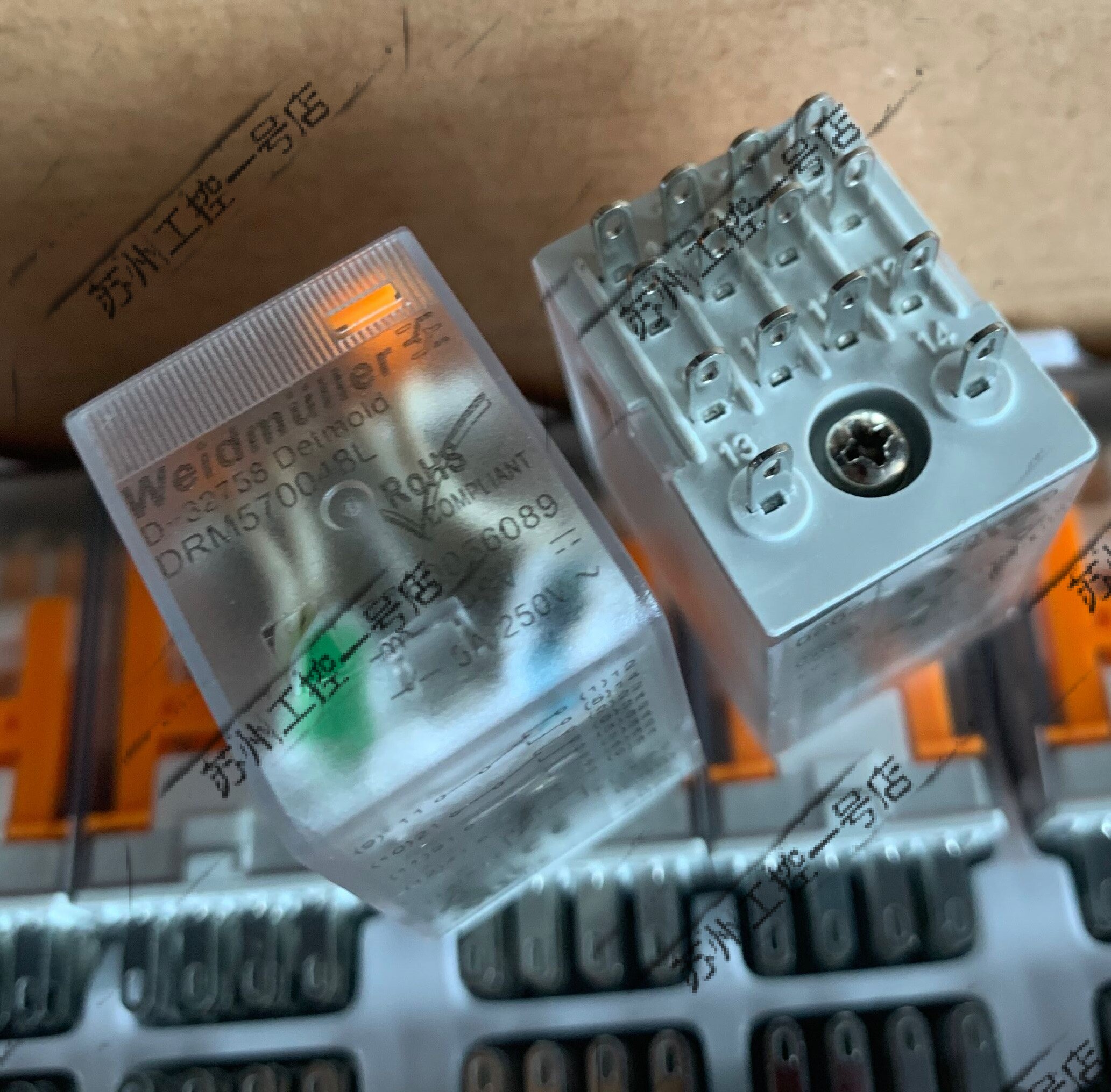 The new Weidmiller DRM570048L Industrial Relay DC48V 7760056089 8 feet