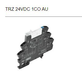 The new original Weidmiller relay module TRZ 24VDC 1CO AU 112321200000
