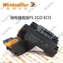 Original Weidmiller DRM270 Relay base FS 2CO ECO 7760056126