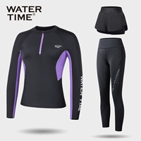 Лавандовый комплект, лонгслив, штаны, 3 предмета