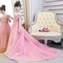 Đám cưới của trẻ em hoa fluffy hoa cô gái trang phục piano cô gái mặc váy chủ nhà trình diễn váy catwalk mùa đông vest bé trai 