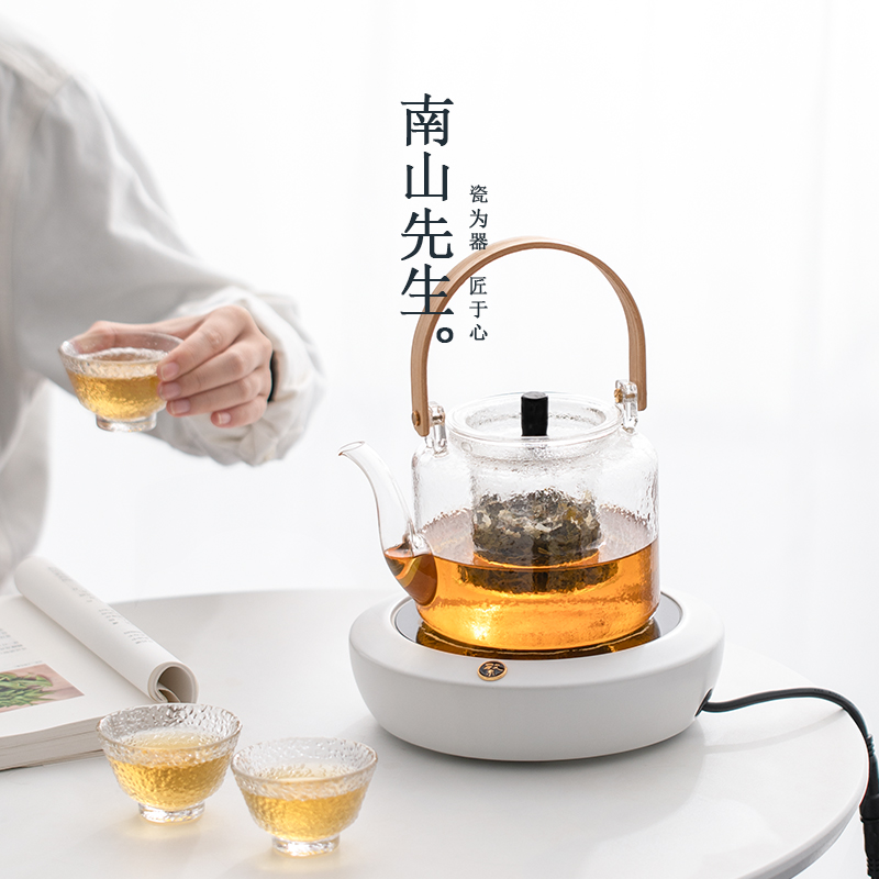 Mr Nan shan fault from TaoLu glass boiled tea machine suits for steaming kettle puer tea flower pot the teapot