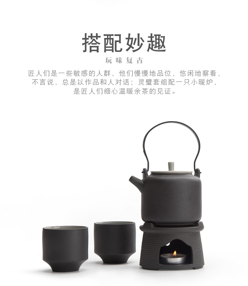 Mr Nan shan lingbi girder pot of kung fu tea set contracted Japanese dry tea tray ceramic teapot household