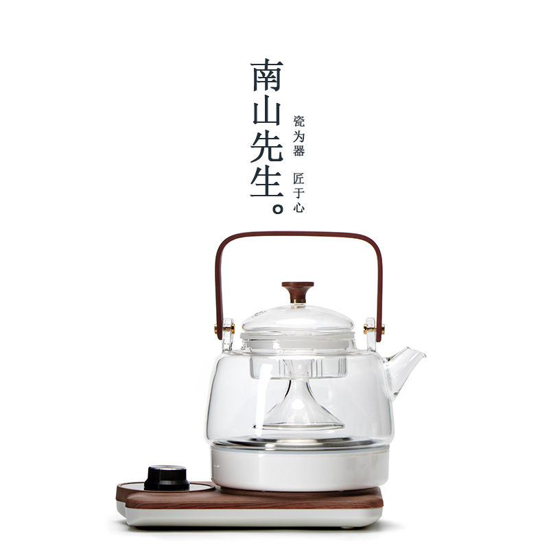 Mr Nan shan cloud like steaming tea TaoLu household electricity boiling kettle pu - erh tea ware glass teapot