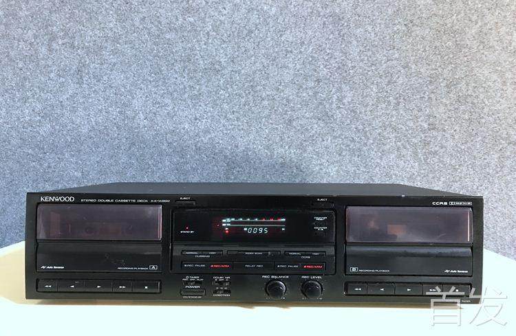 Second-hand Japan into Kenwood Kin Woowood KX-W892 dual cassette recorder tape drive original 220V-Taobao