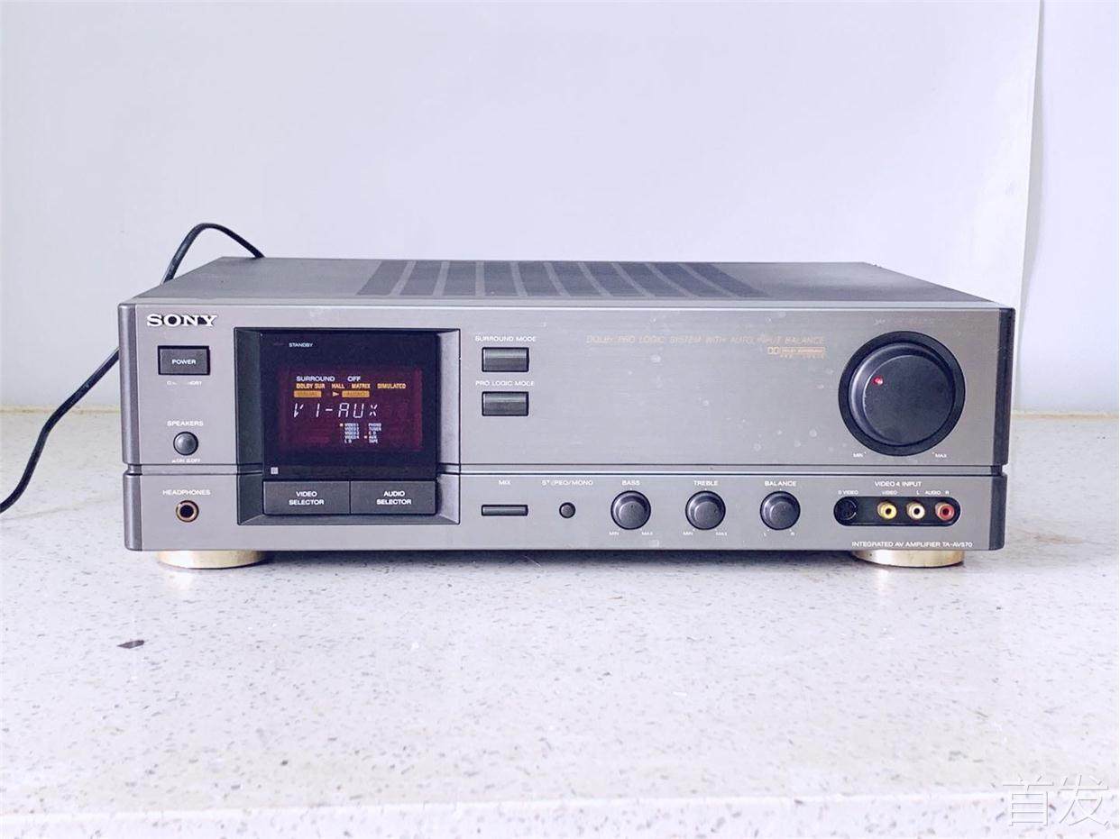 Secondhand Deming Electronic Japan Original Sony Cinemas Power Amplifier SONY Sony Power Amplifier TA-AV570-Taobao